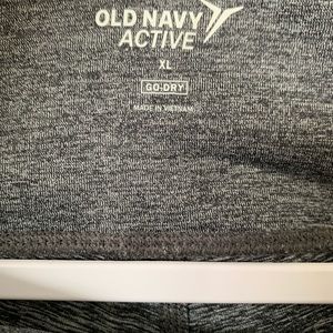 Old Navy Grey & White exercise leggings